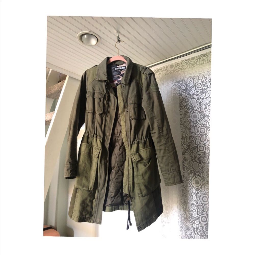 STEVE MADDEN long utility jacket | Size S